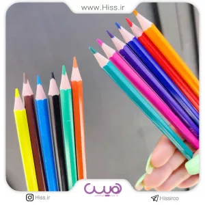 مداد رنگی 12 رنگ پاستیلی