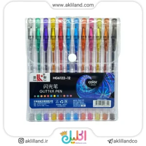 خودکار 12 رنگ اکلیلی