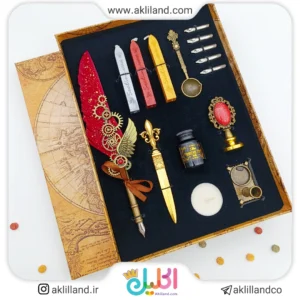 ست روان نویس و قاشک و مهرو موم نوستالژی