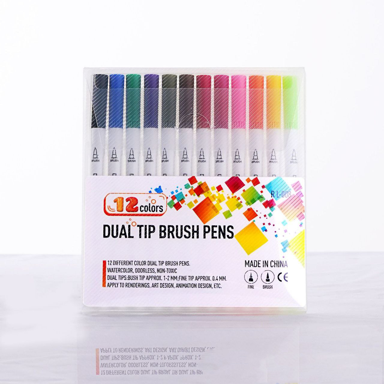 ماژیک 12 رنگ قلمی