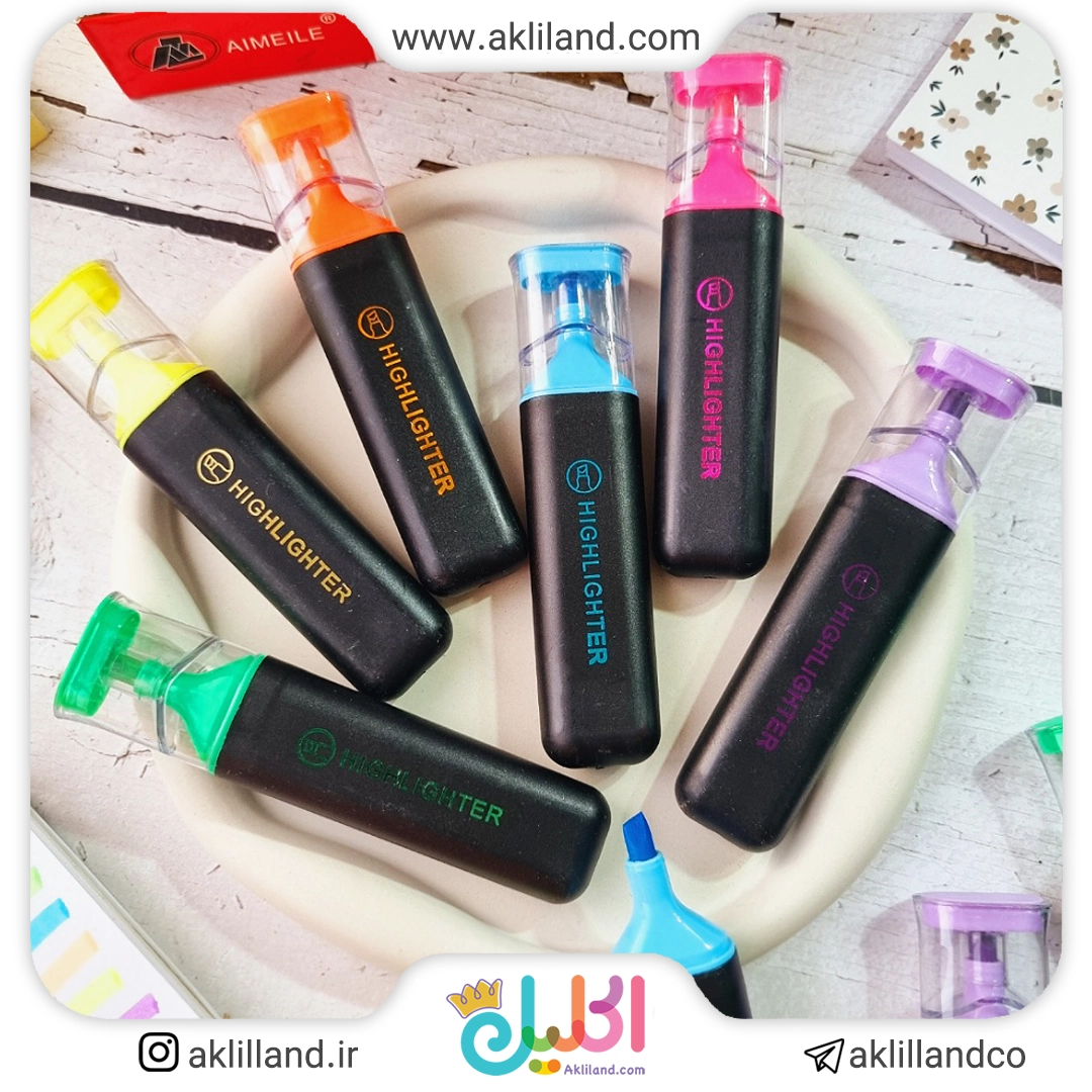 هایلایتر بدنه مشکی