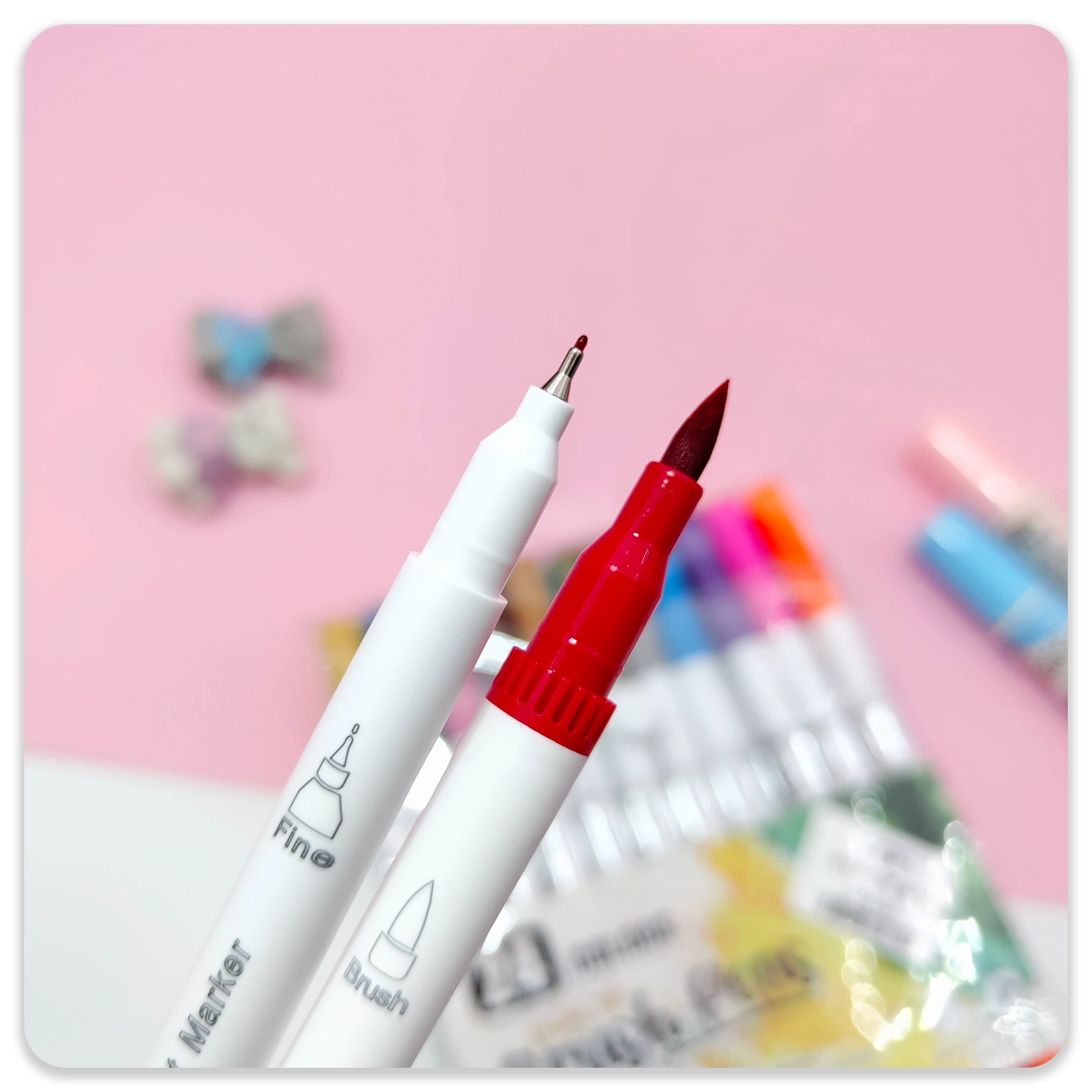 ماژیک دو سر خطی 24 رنگ