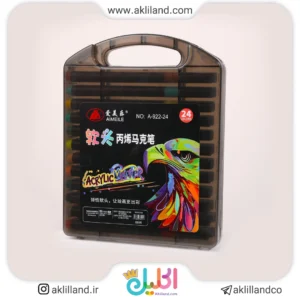 ماژیک اکرلیک نوک نرم 24 رنگ