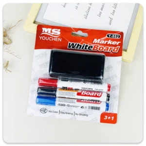 ست ماژیک وایت برد و تخته پاک کن