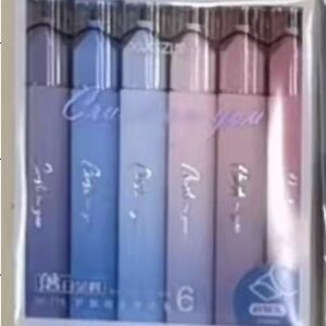 هایلایتر 6 عددی رنگی کیوت