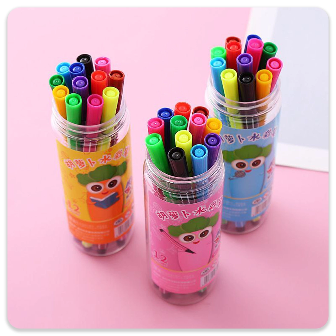 ماژیک رنگ آمیزی هویجی 18 رنگ