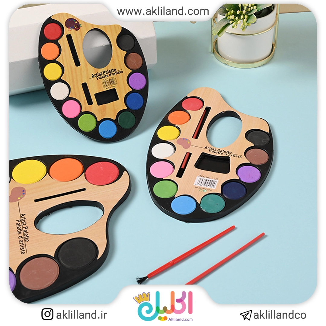پالت آبرنگ بزرگ