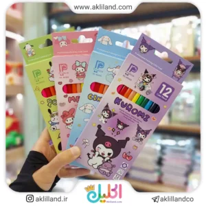 مداد رنگی 12 رنگ کرومی