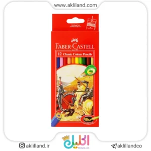 مداد رنگی 12 رنگ فابر کاستل
