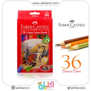 مداد رنگی 36 رنگ فابر کاستل