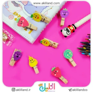 گیره چوبی میوه جات (بسته 10 عددی)