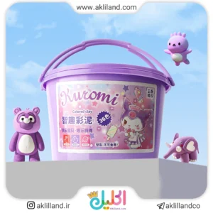 خمیر کلی رنگی سطلی 36 عددی