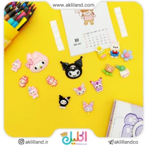 استیکر برجسته کرومی (بسته 5 عددی)