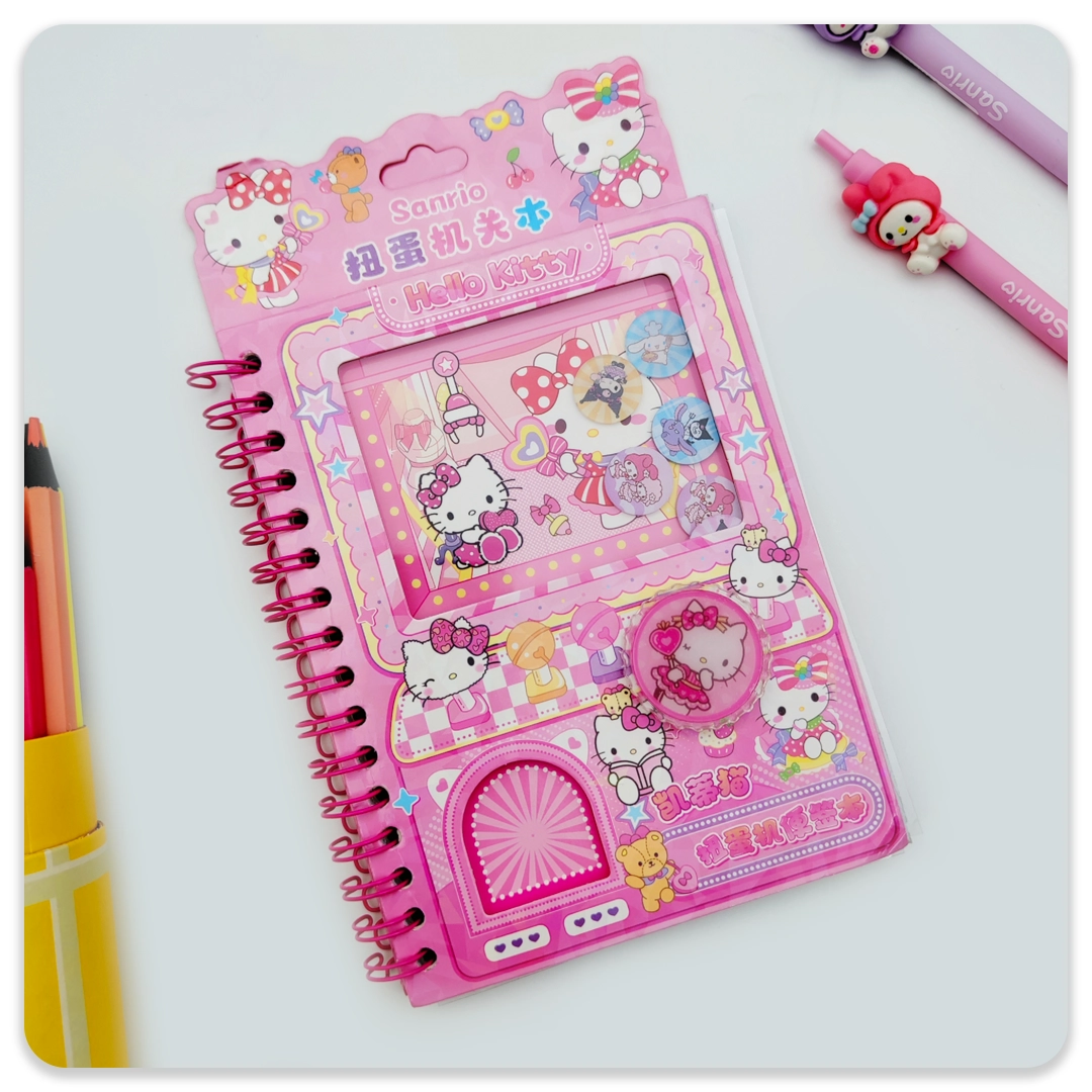 دفترچه استیکری کرومی و دوستان