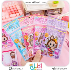 استیکر سه بعدی براق مینی لبوبو (مدل رندوم)