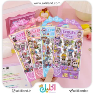 برچسب پاپیونی لبوبو (مدل رندوم)