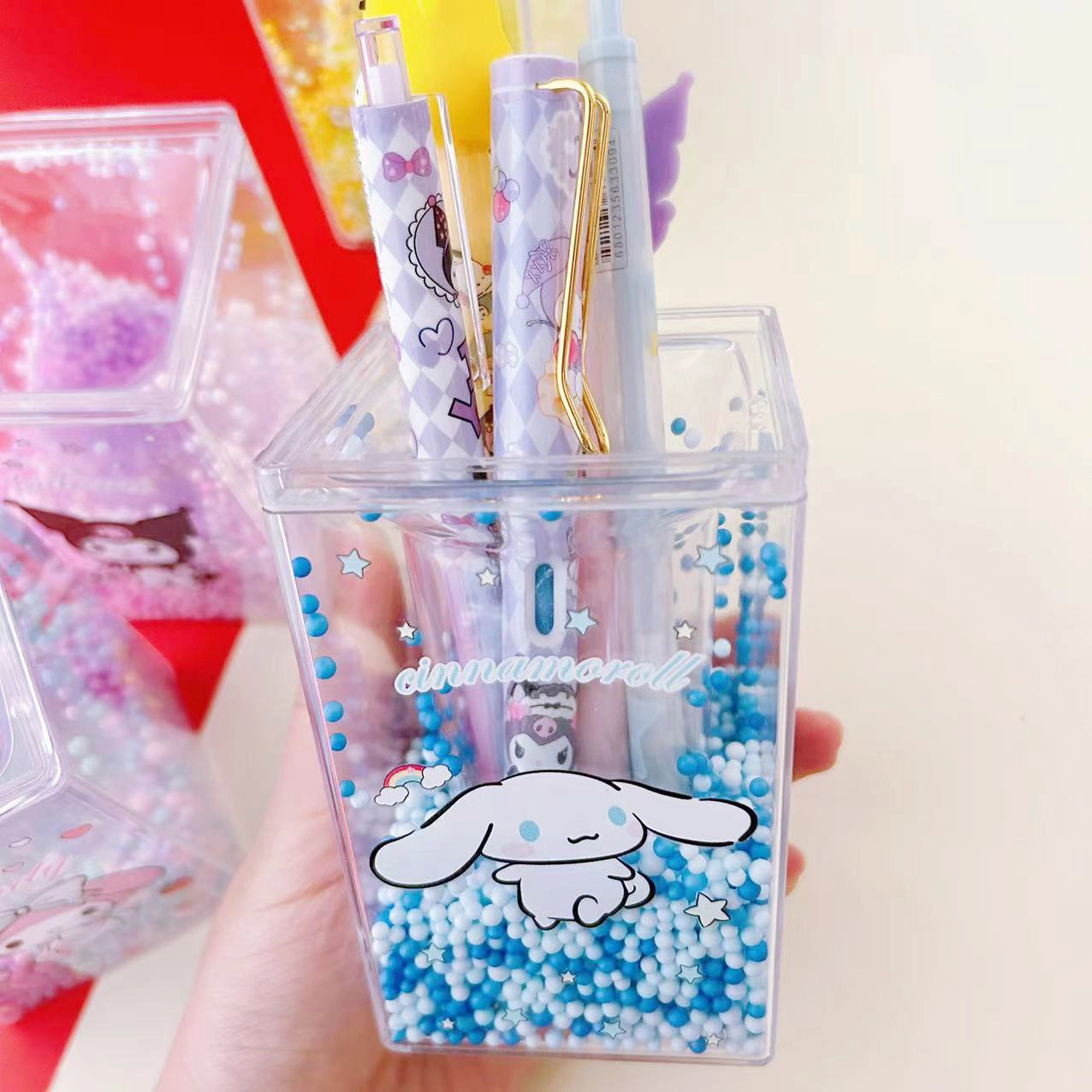 جامدادی رومیزی دونه برفی کرومی