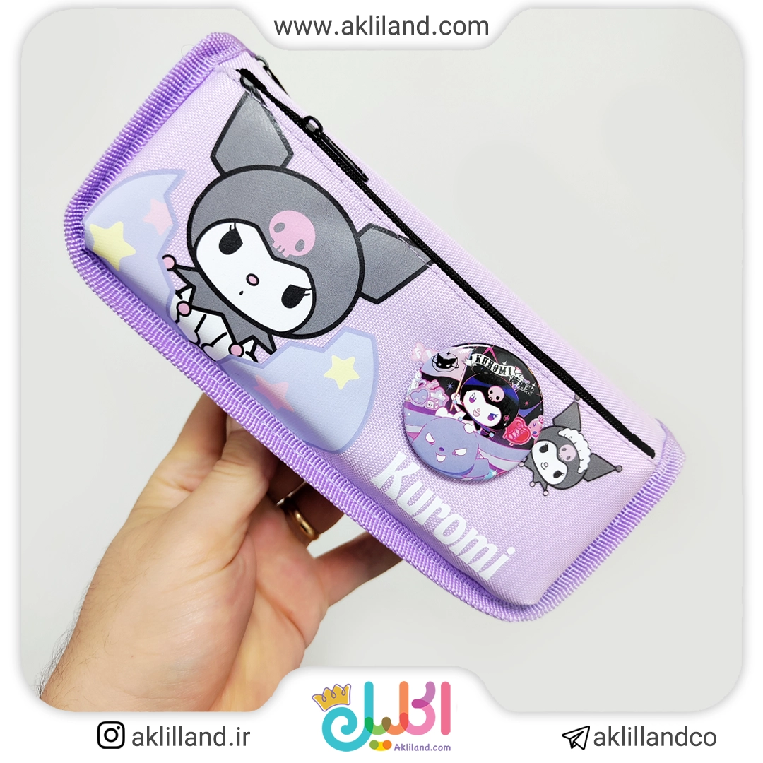 جامدادی دو زيپ كرومی