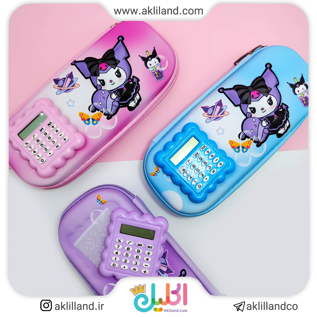 جامدادی تبلتی ماشین حسابدار کرومی