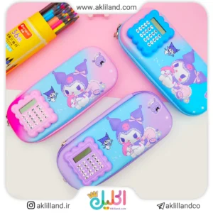 جامدادی تبلتی ماشین حسابدار کرومی(رندوم)