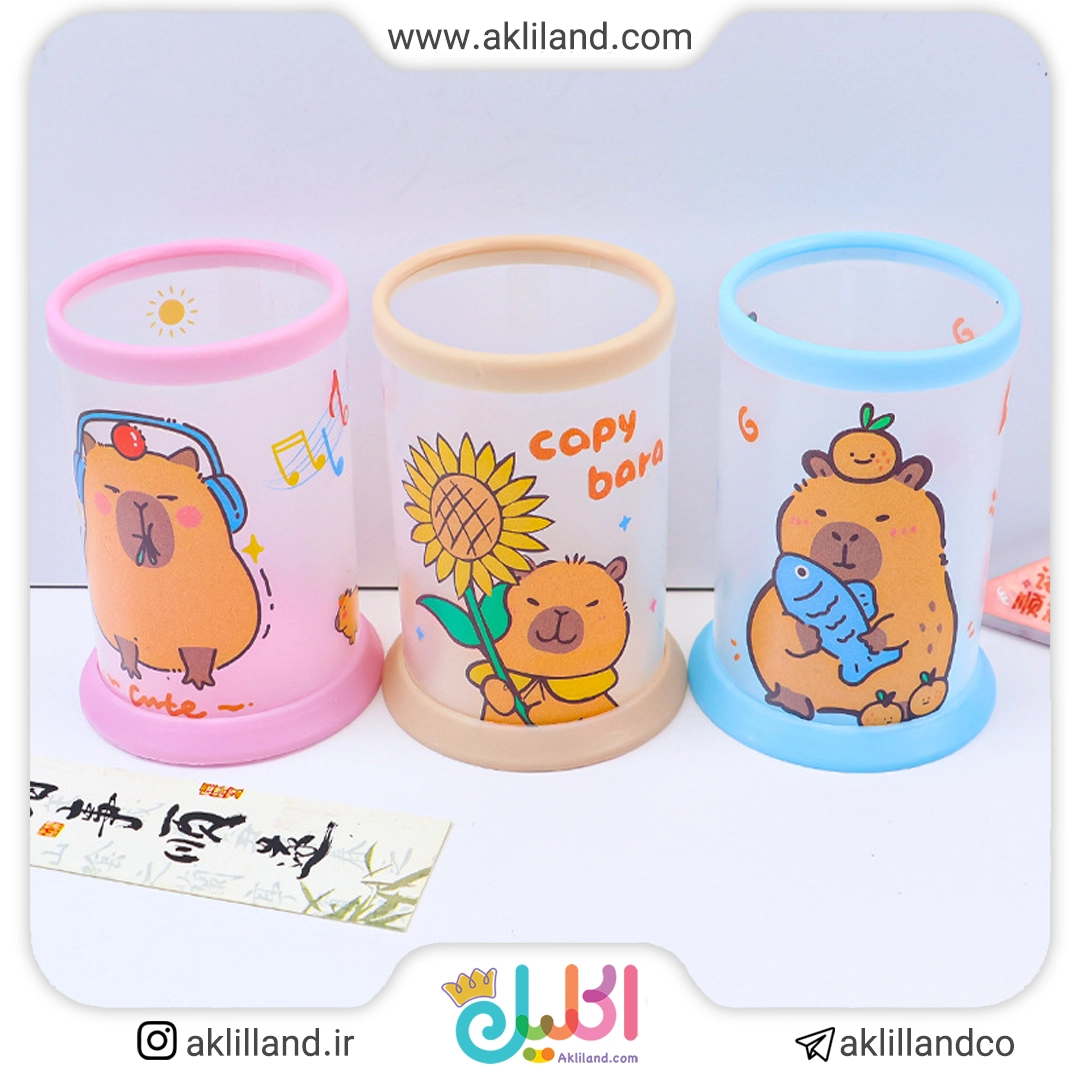 جامدادی رومیزی طلقی کاپی بارا