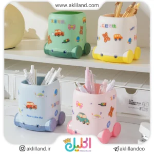 جامدادی رومیزی طرح ماشینی