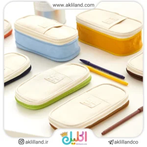 جا مدادی رنگی 2 زیپ