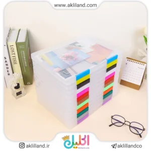 فایل باکس سایز A4 (رنگ رندوم)