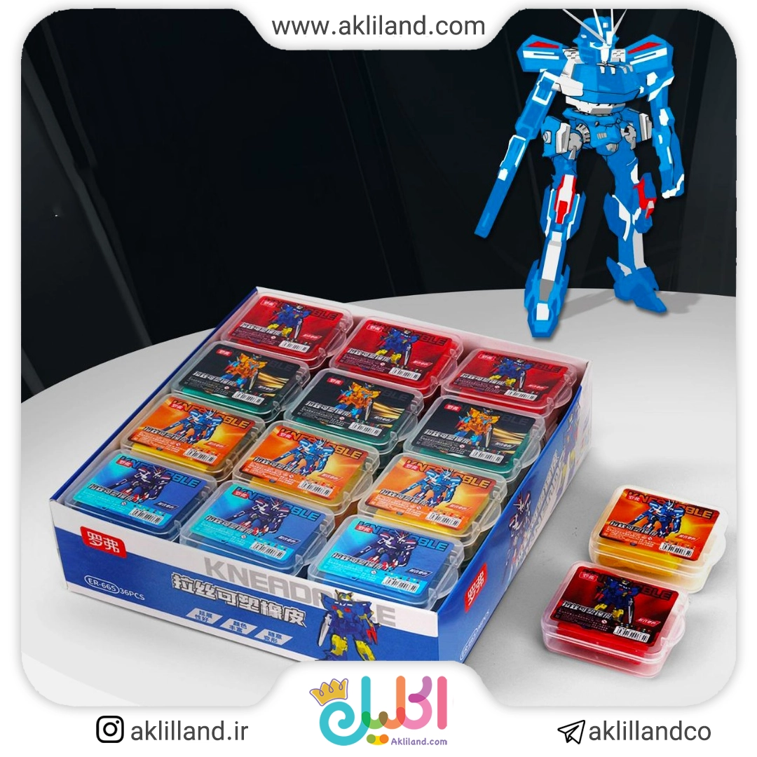 پاک کن خمیری ربات