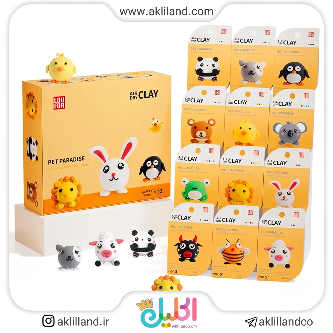 خمیری کلی حیوانات