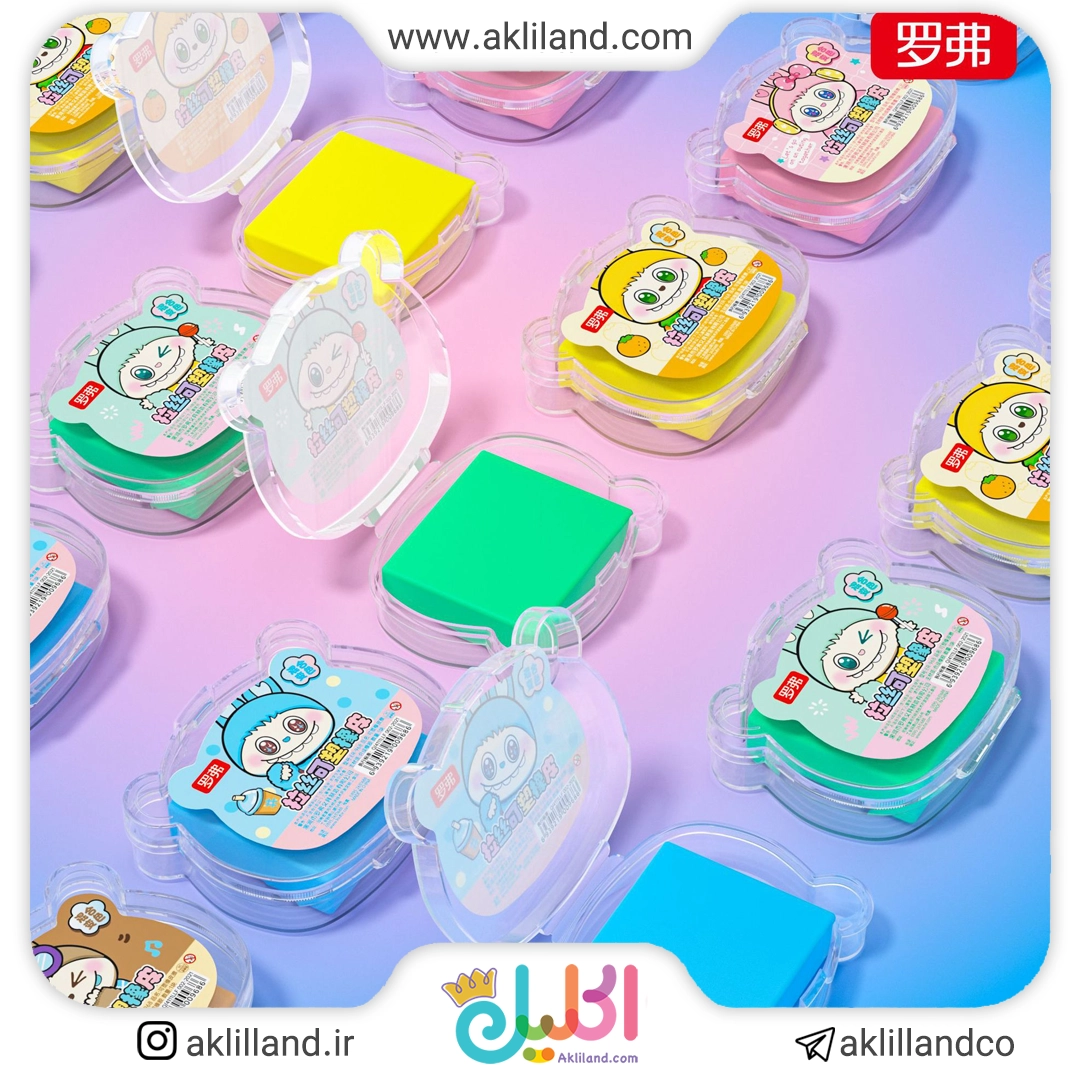 پاک کن خمیری لبوبو بازیگوش