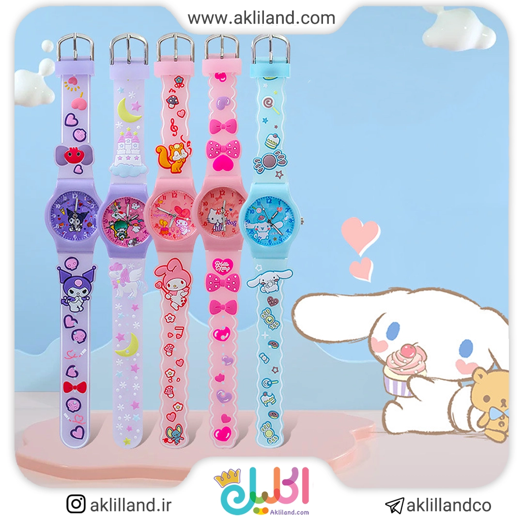 ساعت مچی طرح کرومی و دوستان