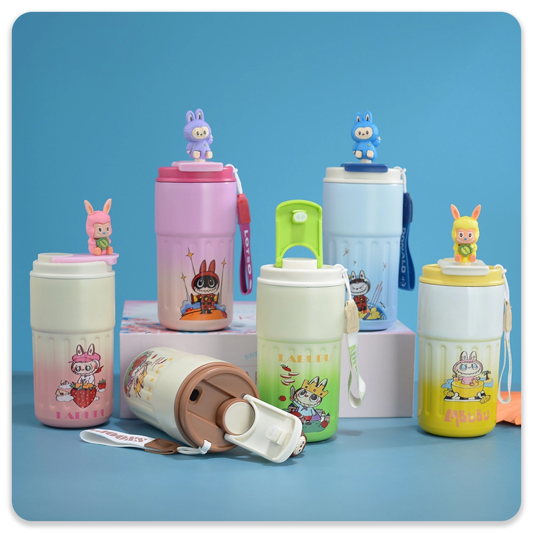 تراول ماگ استیکر دار لبوبو