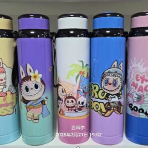 فلاسک رنگی لبوبو بزرگ