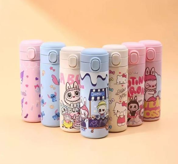 قمقمه استیل پاستیلی لبوبو