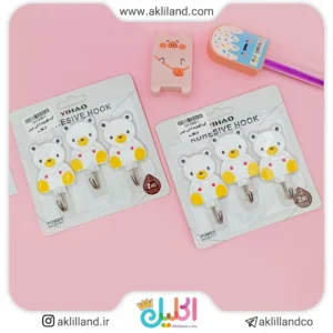 گیره نگهدارنده 3 تایی خرسی