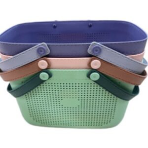 سبد دسته دار رنگی