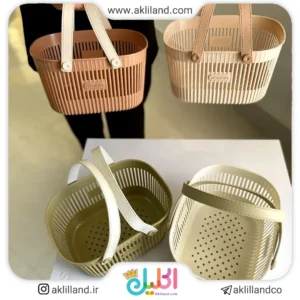 سبد دسته دار پلاستیکی