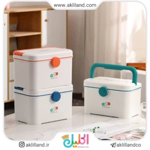 جعبه داروی دو رنگ فانتزی