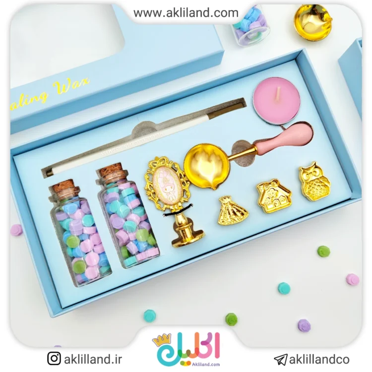 ست قاشقک مهر و موم ملودی(رندوم)