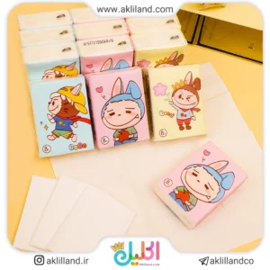 دستمال کاغذی لبوبو بازیگوش