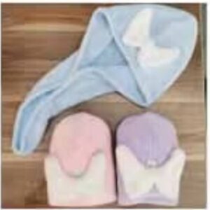 کلاه حمام طرح پاپیونی(رندوم)